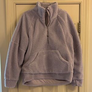 lululemon athletica Purple Fleece Jacket